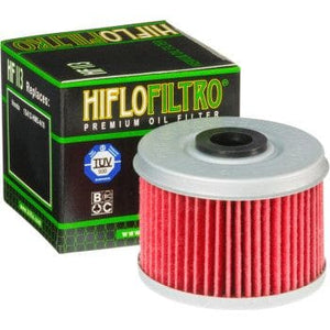 Premium Oil Filter Cartridge by Hiflofiltro HF113 Oil Filter HF113 Parts Unlimited