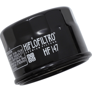 Premium Oil Filter Spin-On By Hiflofiltro HF147 Oil Filter HF147 Parts Unlimited