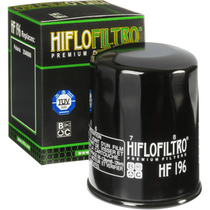 Premium Oil Filter Spin-On By Hiflofiltro HF196 Oil Filter HF196 Parts Unlimited