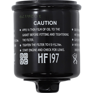 Premium Oil Filter Spin-On By Hiflofiltro HF197 Oil Filter 0712-0117 Parts Unlimited