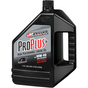 Pro Plus+ Synthetic 4T Engine Oil By Maxima Racing Oil 30-029128 Engine Oil Synthetic 3601-0270 Parts Unlimited