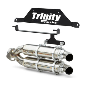 Pro R Slip-On By Trinity Racing TR-4182S Dual Muffler TR-4182S Trinity Racing