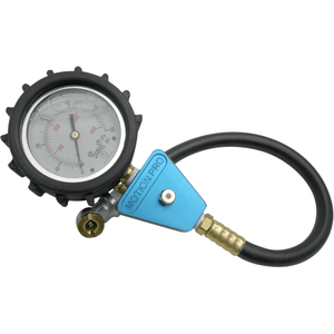 Professional Tire Pressure Gauge By Motion Pro 08-0402 Tire Pressure Gauge 3801-0123 Parts Unlimited