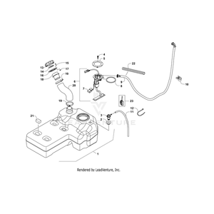 Pump,Fuel-Assembly By Arctic Cat 0570-402 OEM Hardware 0570-402 Core Power Equipment