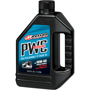 Pwc Marine Mineral 4T Engine Oil By Maxima Racing Oil 14901 Engine Oil Mineral 3601-0210 Parts Unlimited