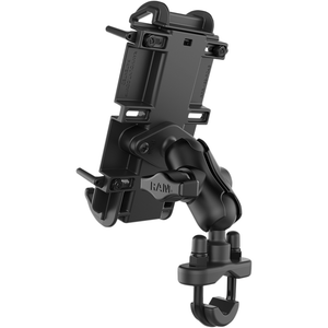 Quick Grip Phone Mount With U-Bolt Base By Ram Mounts RAM-B-149ZA-PD4 Phone Mount 0636-0158 Parts Unlimited