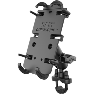 Quick Grip Phone Mount With U-Bolt Base By Ram Mounts RAM-B-149ZA-PD4 Phone Mount 0636-0158 Parts Unlimited