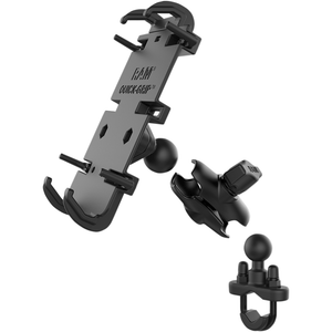 Quick Grip Phone Mount With U-Bolt Base By Ram Mounts RAM-B-149ZA-PD4 Phone Mount 0636-0158 Parts Unlimited