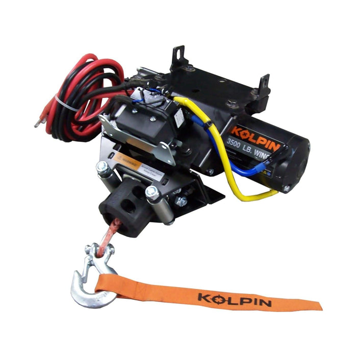 Quick Mount Winch 3500 Steel Honda by Kolpin