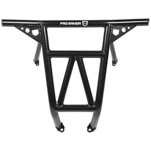 Race Rear Bumper Aluminum Black by Pro Armor P141047BL Rear Bumper 67-41047BL Western Powersports Drop Ship