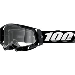 Racecraft 2 Goggles Clear Lens By 1 50009-00001 Goggles 2601-2892 Parts Unlimited