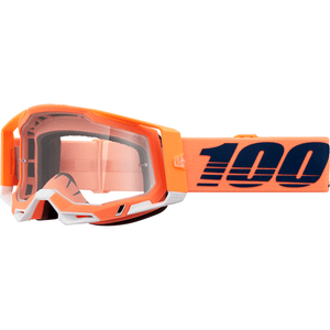 Racecraft 2 Goggles Clear Lens By 1 50009-00018 Goggles 2601-3257 Parts Unlimited