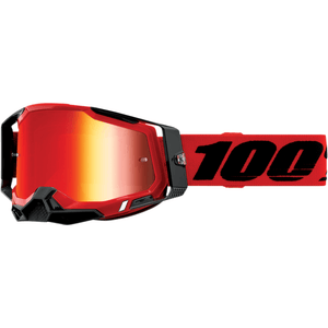 Racecraft 2 Goggles Mirrored Lens By 1 50010-00003 Goggles 2601-2904 Parts Unlimited