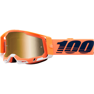 Racecraft 2 Goggles Mirrored Lens By 1 50010-00018 Goggles 2601-3264 Parts Unlimited