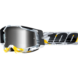 Racecraft 2 Goggles Mirrored Lens By 1 50010-00019 Goggles 2601-3265 Parts Unlimited