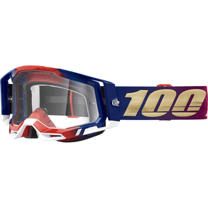 Racecraft 2 Goggles - United - Clear By 1 50009-00009 Goggles 2601-3076 Parts Unlimited