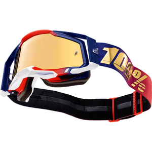 Racecraft 2 Goggles - United - True Gold By 1 50010-00009 Goggles 2601-3081 Parts Unlimited