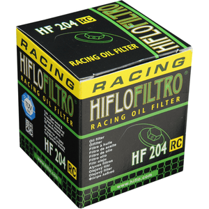 Racing Oil Filter By Hiflofiltro HF204RC Oil Filter 0712-0437 Parts Unlimited