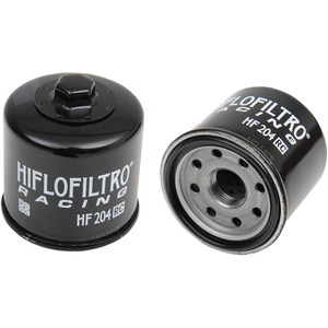 Racing Oil Filter By Hiflofiltro HF204RC Oil Filter 0712-0437 Parts Unlimited