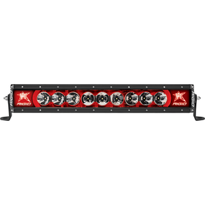 Radiance Plus 20" Red by Rigid 220023 Light Bar 652-220023 Western Powersports Drop Ship