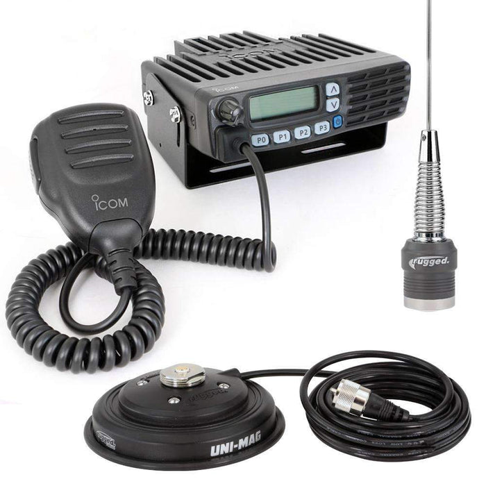 Radio Kit - Icom F5021 Business Band Mobile Radio With Antenna - Analog Only by Rugged Radios