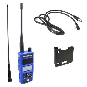 Radio Kit - R1 Business Band Digital Analog Handheld by Rugged Radios RK-R1 01039374006307 Rugged Radios