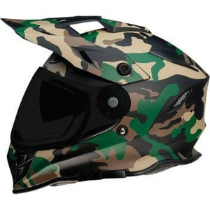 Range Camo Helmet by Z1R 0140-0081 Off Road Helmet 01400081 Parts Unlimited XS / Woodland