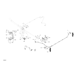 Rear Accessory Support by Can-Am 710008760 OEM Hardware 710008760 Off Road Express