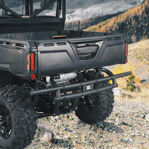 Rear Bumper With Light For Can Am Defender by Kemimoto B0101-04201BK Rear Bumper B0101-04201BK Kemimoto