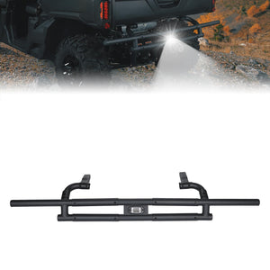 Rear Bumper With Light For Can Am Defender by Kemimoto B0101-04201BK Rear Bumper B0101-04201BK Kemimoto