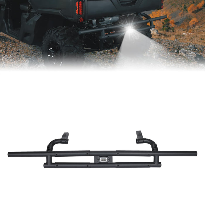 Rear Bumper With Light For Can Am Defender by Kemimoto