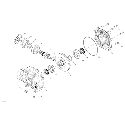 Rear Cover by Can-Am