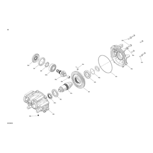 Rear Differential Assy by Can-Am 705503418 OEM Hardware 705503418 Off Road Express Drop Ship