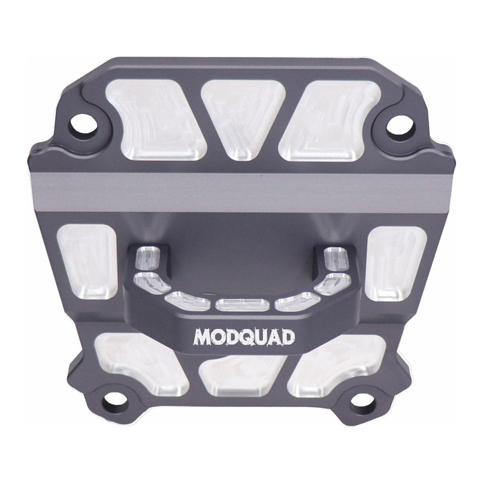 Rear Differential Plate W/Hook Grey Polaris by Modquad