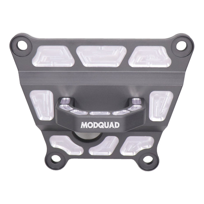 Rear Differential Plate W/Hook Grey Polaris by Modquad