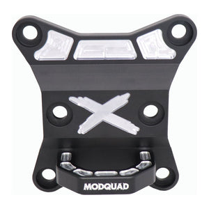 Rear Differential Plate With Hook Black Can by Modquad CA-X3-RDH-BLK Differential Plate 28-70046 Western Powersports Drop Ship