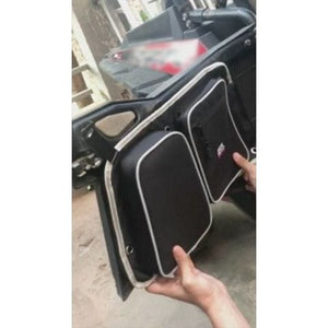 Rear Door Bags with Knee Pad for Polaris RZR 2014-2019 by Kemimoto B0113-00207BK Door Bag B0113-00207BK Kemimoto