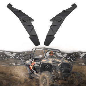 Rear Fender Flares For Polaris RZR XP 1000 /4 1000 2014-2023 by Kemimoto B0103-02401BK Fender Flare B0103-02401BK Kemimoto