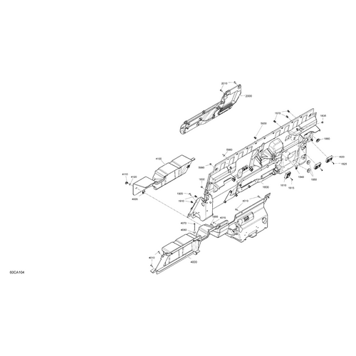 Rear Lower Cab Panel by Can-Am