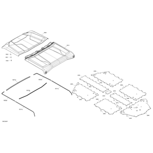 Rear Roof by Can-Am 705800067 OEM Hardware 705800067 Off Road Express Peach St