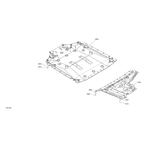 Rear Skid Plate by Can-Am