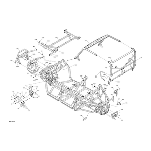 Rear Solenoid Support by Can-Am 705015557 OEM Hardware 705015557 Off Road Express Peach St