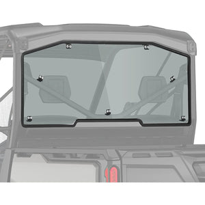 Rear Tinted Windshield for Can-Am Defender HD5/8 /10/MAX by Kemimoto B0110-04202SK Rear Windshield B0110-04202SK Kemimoto