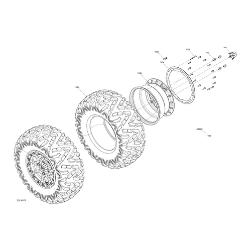 Rear Tire by Can-Am