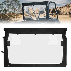 Rear Windshield with Zipper Back for Yamaha Rhino / Massimo by Kemimoto B0110-01701 Rear Windshield B0110-01701 Kemimoto