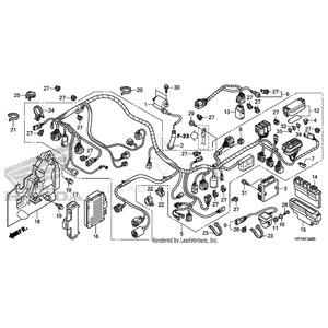 Rectifier Assembly, Regulator by Honda 31600-HP5-601 OEM Hardware 31600-HP5-601 Off Road Express Peach St