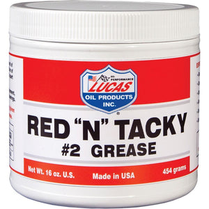 Red N tacky #2 Grease 16oz by Lucas Oil 10574 Multi Purpose Grease 58-5298 Western Powersports