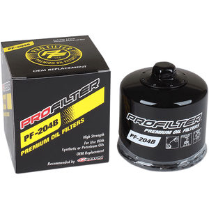 Replacement Oil Filter By Pro Filter PF-204B Oil Filter 0712-0609 Parts Unlimited