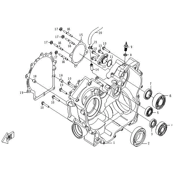 Reverse Gear Sensor by CF Moto