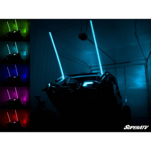 RGB LED Whip Lights by SuperATV SuperATV